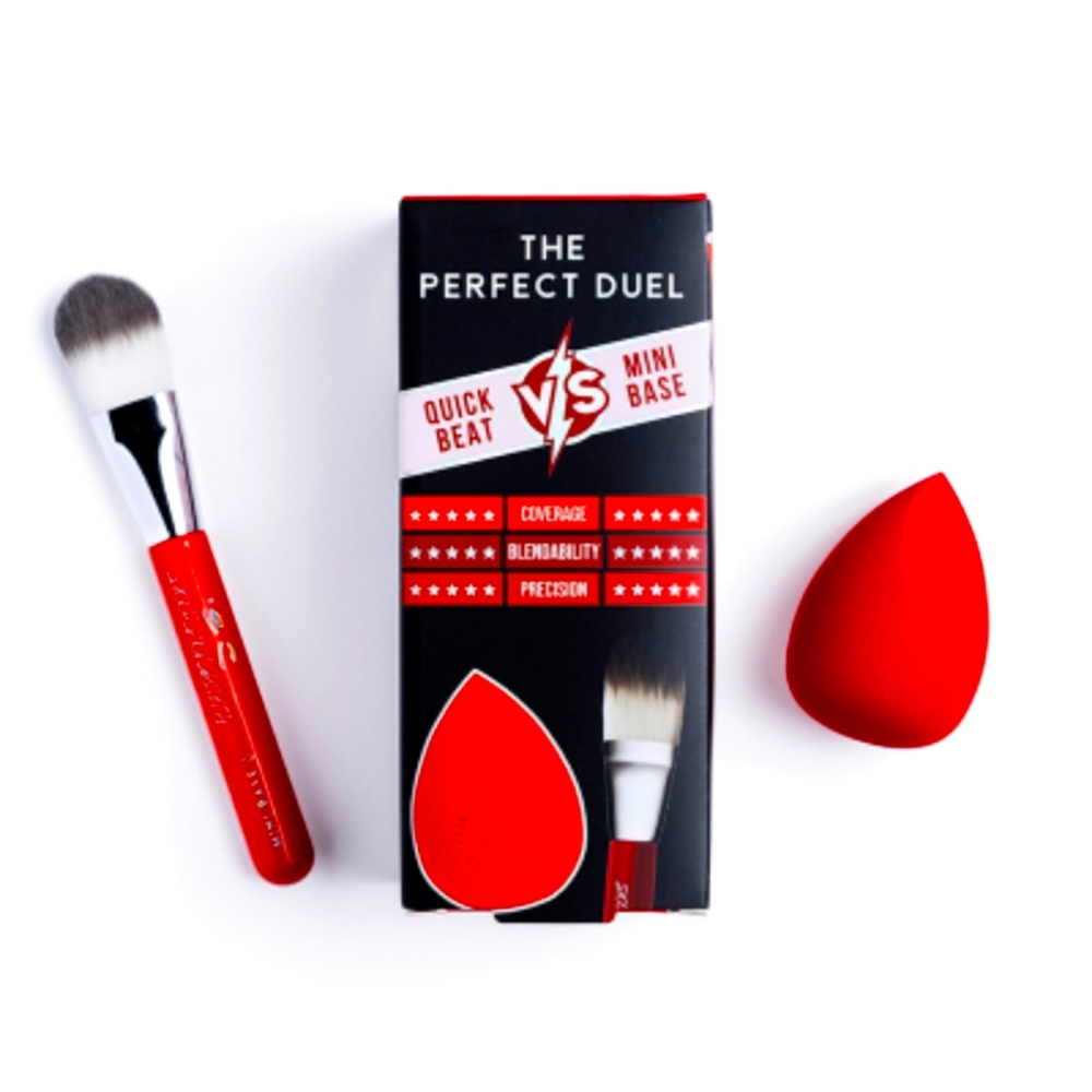 The Perfect Duel by Flirtacious Looks  the essential foundation tool travel set